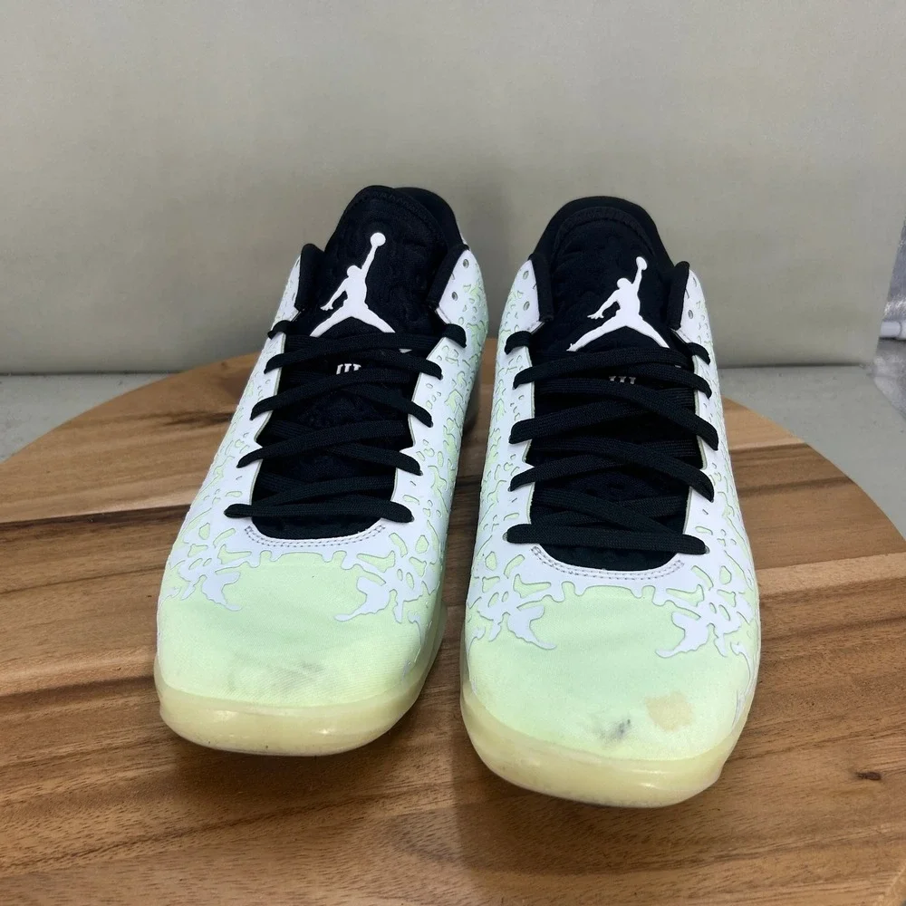 Jordan Zion 3 Mens Basketball Shoes White Black DR0675-110 Size 12